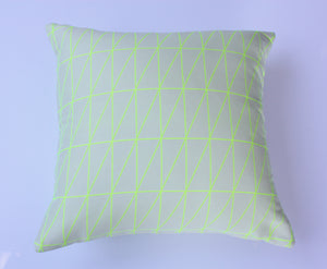 Maharam Bright Angle Neon pillow Jaspid studio