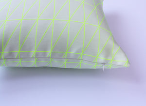 Maharam Bright Angle Neon pillow Jaspid studio