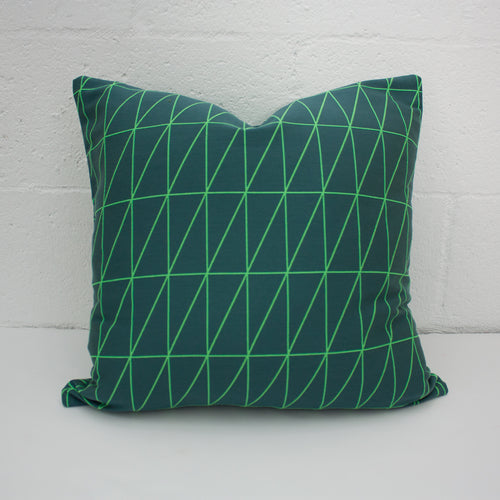 Maharam Bright Angle Evergreen Pillow Jaspid studio
