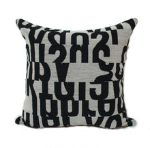 Load image into Gallery viewer, Kvadrat Letters Taupe Pillow Jaspid studio