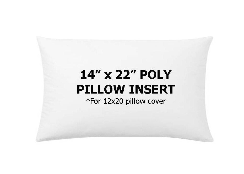 18 inch| 16 inch | 14 inch | 12 inch| 10 inch | 8 Heart Hypoallergenic Polyester Filled Pillow Insert