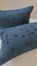 Load image into Gallery viewer, Maharam Charles &amp; Ray Eames Dot pattern Navy pillow