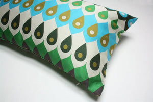 Maharam Amulet Emerald pillow Jaspid studio