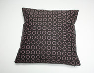 Maharam Repeat Dot Pink or Brown Pillow Jaspid studio