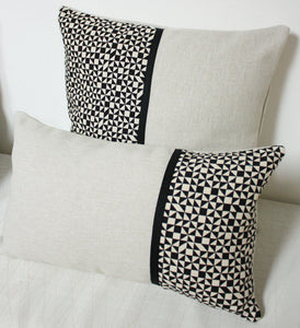 Maharam Checker Split by Alexander Girard Pillow