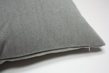 Load image into Gallery viewer, Gray textured pillow on a white background