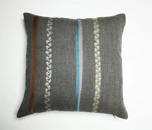 Maharam Spindle Sagebrush pillow Jaspid studio