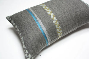 Maharam Spindle Sagebrush pillow