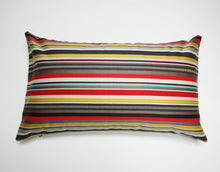 Load image into Gallery viewer, Maharam Paul Smith Ottoman Stripe Brass pillow Jaspid studio