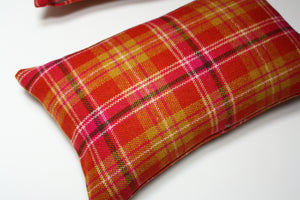 Maharam plaid Sunset Pillow Jaspid studio