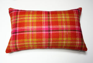 Maharam plaid Sunset Pillow Jaspid studio