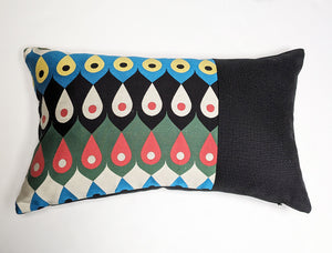 Maharam Amulet Garnet pillow