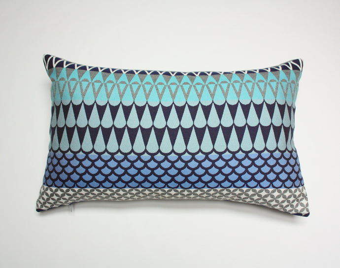 Brentano Majalis Indigo Pillow Jaspid Studio