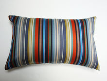 Load image into Gallery viewer, Maharam Paul Smith Ottoman Stripe Dusk Pillow
