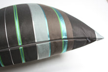 Cargar imagen en el visor de la galería, Maharam Repeat Classic Stripe Pillow Jaspid studio