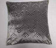 Limelight Pearl cut velvet pillow