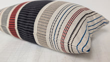 Load image into Gallery viewer, Maharam Paul Smith Point Ivory and Ember pillow