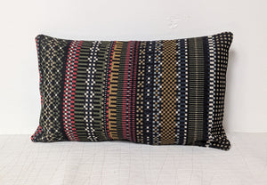 Maharam Paul Smith Point Black and Khaki pillow