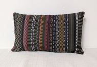 Maharam Paul Smith Point Black and Khaki pillow