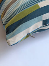 Load image into Gallery viewer, Designtex Queue Tidal geometric pillow