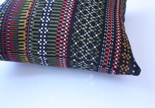 Load image into Gallery viewer, Maharam Paul Smith Point Black and Khaki pillow
