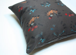 Maharam Carbon Colorwheel pillow Jaspid studio