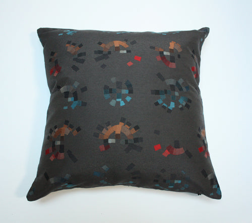 Maharam Carbon Colorwheel pillow Jaspid studio