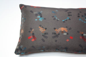 Maharam Carbon Colorwheel pillow