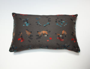 Maharam Carbon Colorwheel pillow