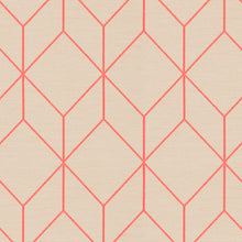 Cargar imagen en el visor de la galería, Maharam Bright Cube Coral Pillow