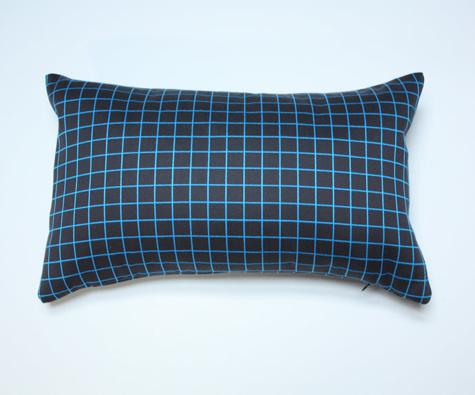 Maharam Bright Grid Scuba Pillow Jaspid studio