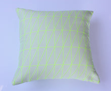 Load image into Gallery viewer, Maharam Bright Angle Neon pillow Jaspid studio