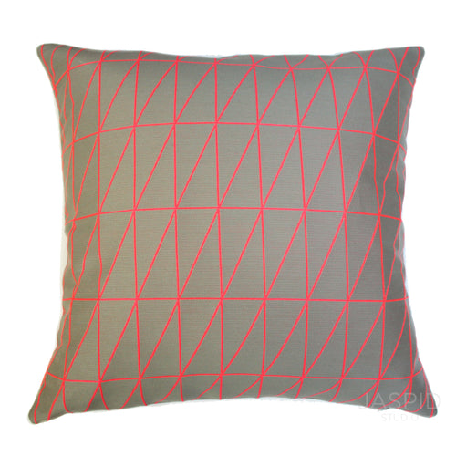 Maharam Bright Angle Flamingo Pillow Jaspid studio