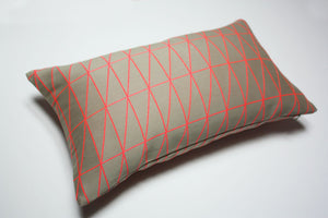 Maharam Bright Angle Flamingo Pillow Jaspid studio