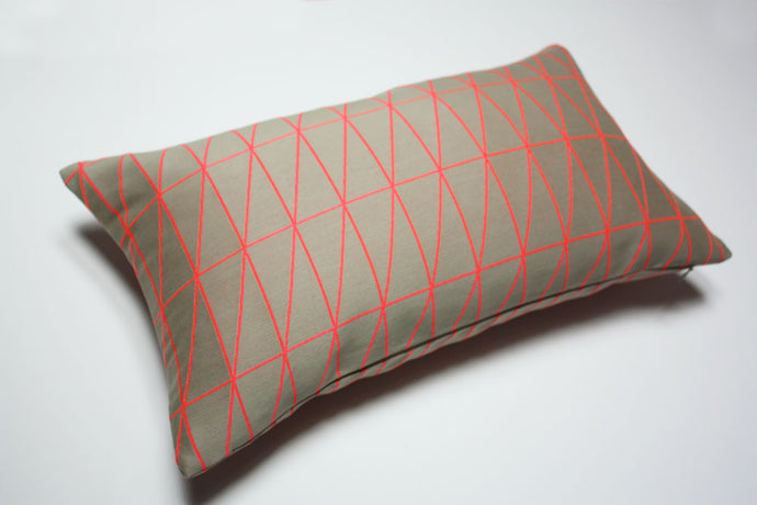 Maharam Bright Angle Flamingo Pillow