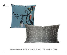 Load image into Gallery viewer, Maharam Eden lagoon pillow