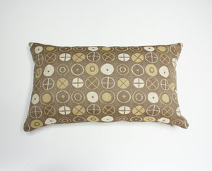 Maharam Charles & Ray Eames Circle Khaki pillow Jaspid studio