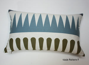 Maharam Palio Sky by Alexander Girard, Pillow Jaspid studio