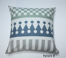 Load image into Gallery viewer, Maharam Palio Sky by Alexander Girard, Pillow Jaspid studio