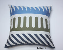 Load image into Gallery viewer, Maharam Palio Sky by Alexander Girard, Pillow Jaspid studio