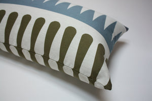 Maharam Palio Sky by Alexander Girard, Pillow Jaspid studio