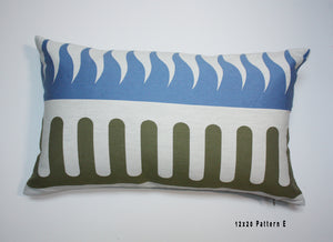 Maharam Palio Sky by Alexander Girard, Pillow Jaspid studio