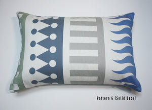 Maharam Palio Sky by Alexander Girard, Pillow Jaspid studio