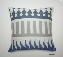 Load image into Gallery viewer, Maharam Palio Sky by Alexander Girard, Pillow Jaspid studio