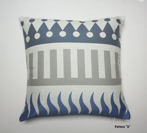 Maharam Palio Sky by Alexander Girard, Pillow Jaspid studio