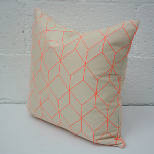 Maharam Bright Cube Crush Pillow Jaspid studio