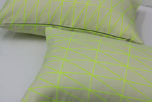 Load image into Gallery viewer, Maharam Bright Angle Neon pillow Jaspid studio