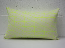 Load image into Gallery viewer, Maharam Bright Angle Neon pillow Jaspid studio