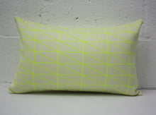 Load image into Gallery viewer, Maharam Bright Angle Neon pillow