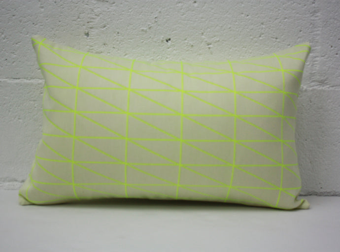 Maharam Bright Angle Neon pillow